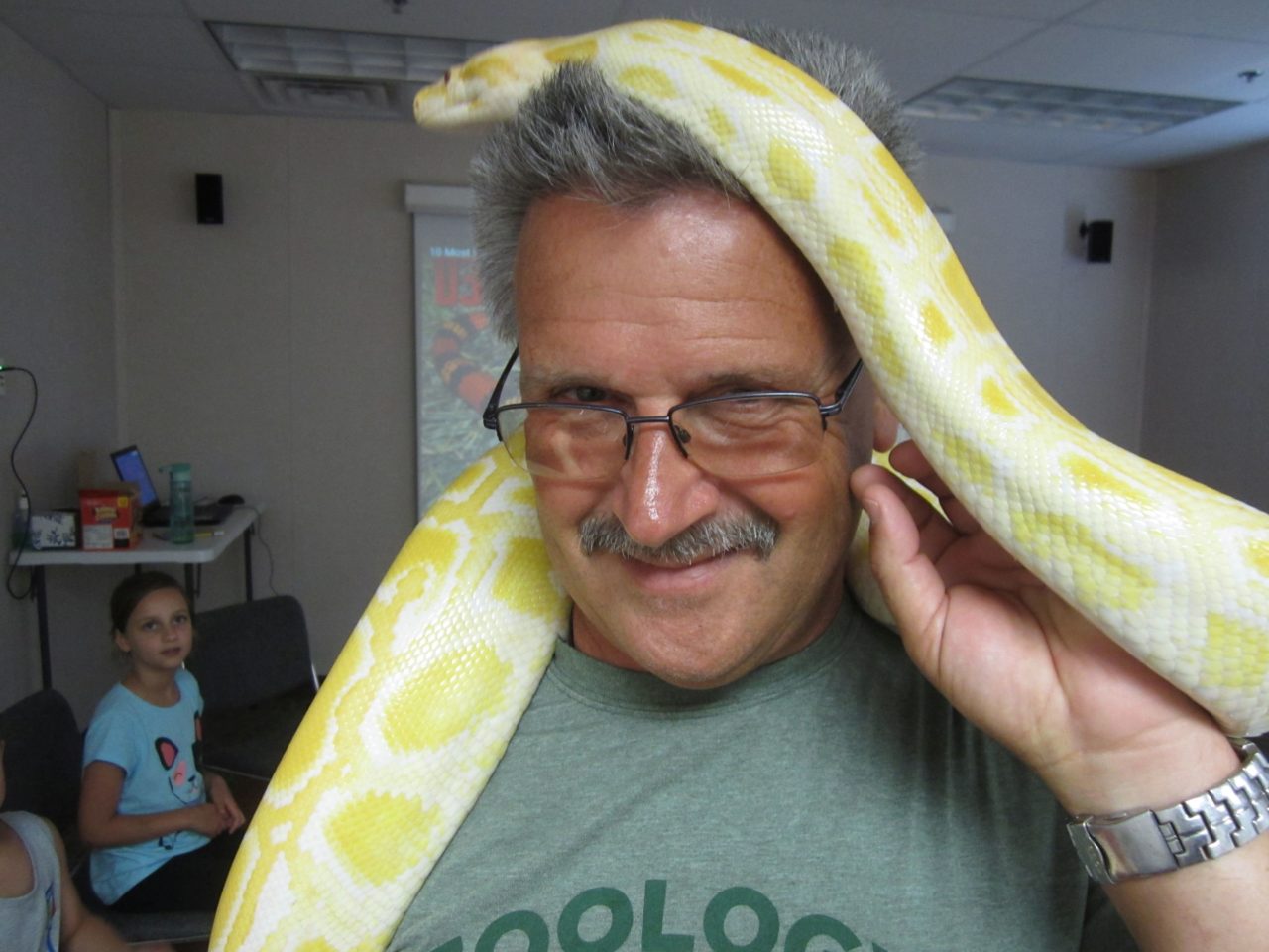Animal Crackers Book Club Scrapes with Snakes July 2019 Gallery Huntley Area Public Library