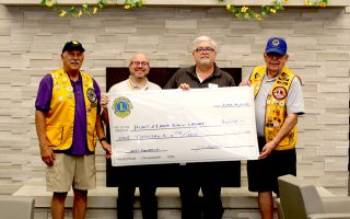 Huntley Area Public Library Receives Donation From Huntley Area Lions Club